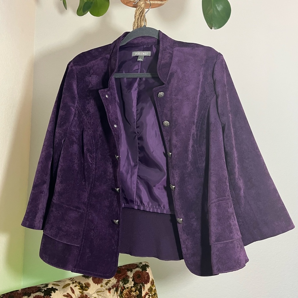 Chico's Purple Women's Jacket